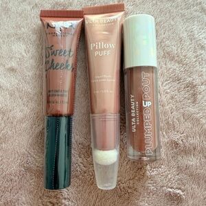 Ulta Beauty Liquid Blush and Lipgloss & NYX Tinted Blush